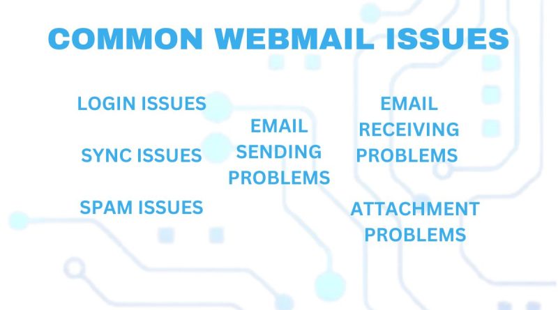 Common webmail issues