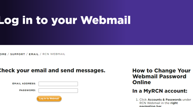 What Is RCN Webmail Gowebmails